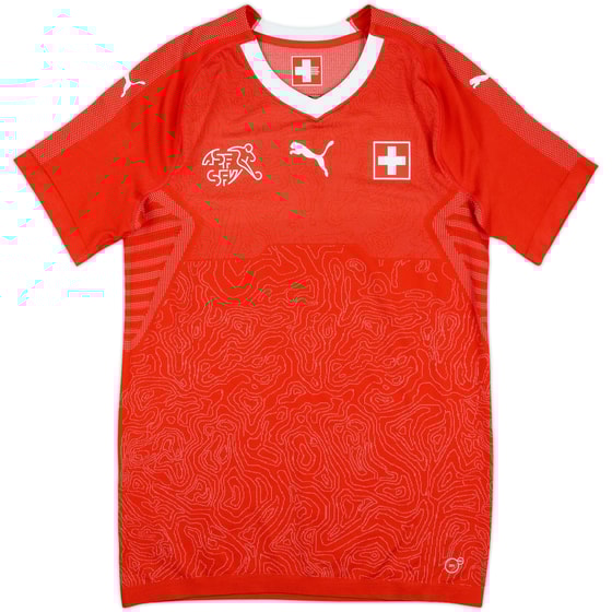 2018-20 Switzerland Authentic Home Shirt - 9/10 - (XL)