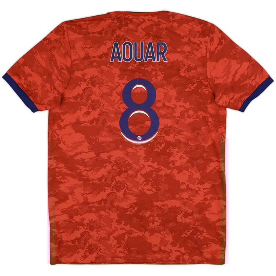 2022-23 Lyon Away Shirt Aouar #8 - 5/10 - (L)