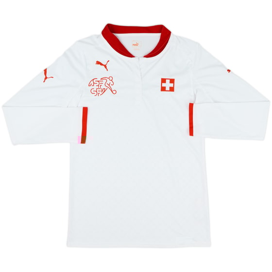 2012-14 Switzerland Away L/S Shirt - 8/10 - (M)