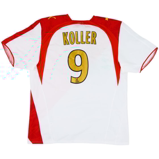 2007-08 Monaco Home Shirt Koller #9 - 6/10 - (L)