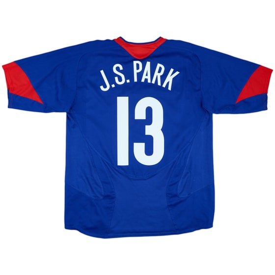 2005-06 Manchester United Away Shirt J.S.Park #13 - 7/10 - (L)