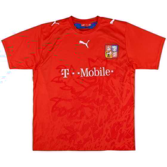 2006-08 Czech Republic Basic Home Shirt - 4/10 - (L)