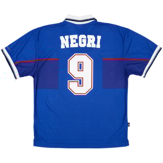 1997-99 Rangers Home Shirt Negri #9 - 6/10 - (L)