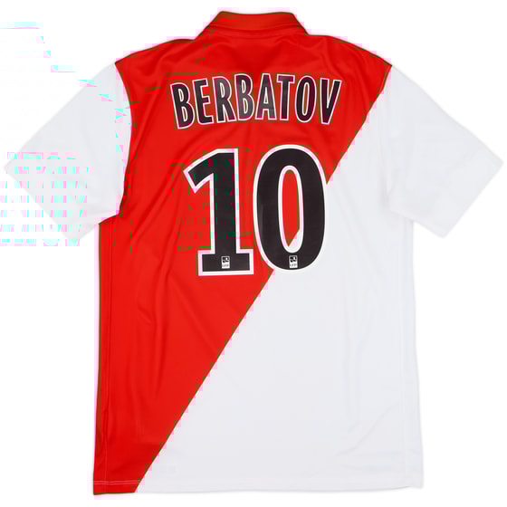 2014-15 Monaco Home Shirt Berbatov #10 - 8/10 - (L)