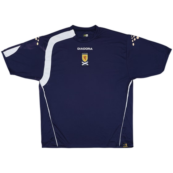 2005-06 Scotland Home Shirt - 8/10 - (XXL)