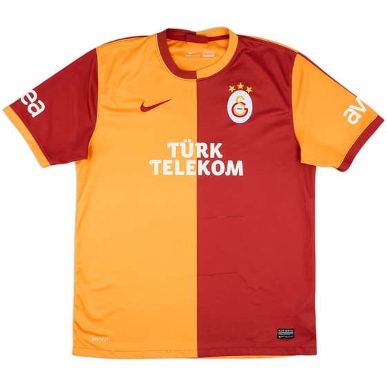 2013-14 Galatasaray Home Shirt - 7/10 - (L)