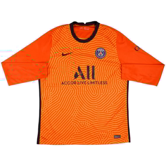 2020-21 Paris Saint-Germain GK Shirt - 9/10 - (XL)