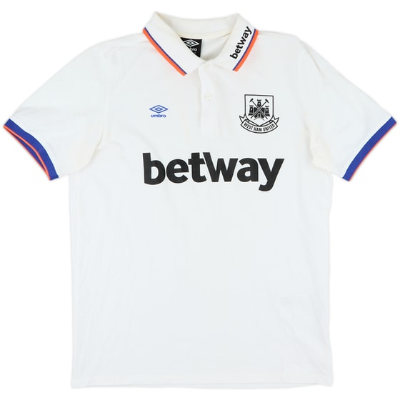 2016-17 West Ham Umbro Polo Shirt - 4/10 - (L)