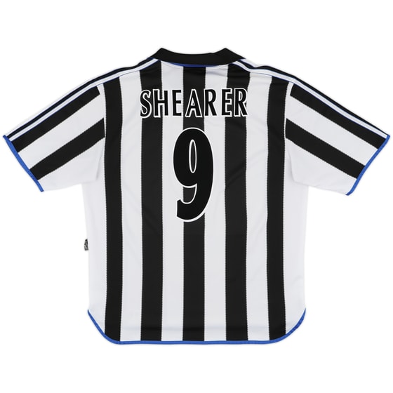 1999-00 Newcastle Home Shirt Shearer #9 - 8/10 - (XL)