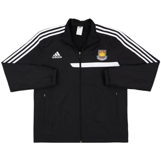 2013-14 West Ham adidas Track Jacket - 9/10 - (M)