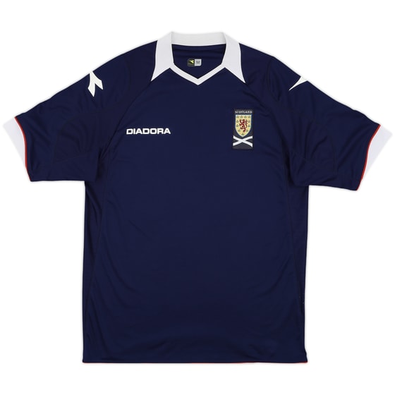 2008-09 Scotland Home Shirt - 8/10 - (M)