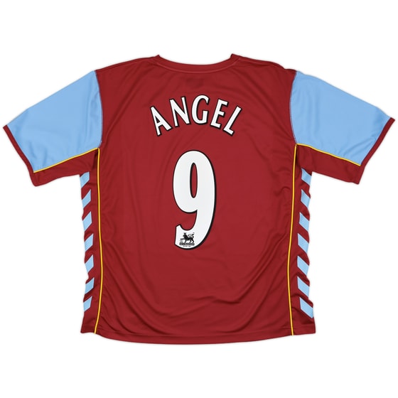 2005-06 Aston Villa Home Shirt Angel #9 - 8/10 - (XL)