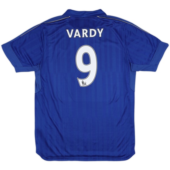 2016-17 Leicester Home Shirt Vardy #9 - 7/10 - (XL)