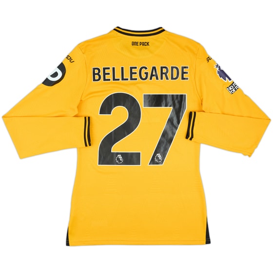 2024-25 Wolves Match Issue Home L/S Shirt Bellegarde #27