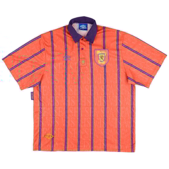 1993-95 Scotland Away Shirt - 4/10 - (XXL)