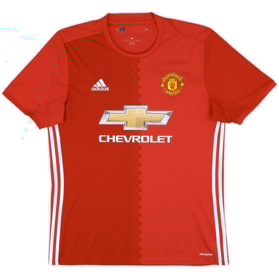 2016-17 Manchester United Home Shirt - 5/10 - (L)
