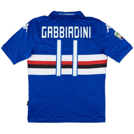 2013-14 Sampdoria Home Shirt Gabbiadini #11 - 6/10 - (XL)