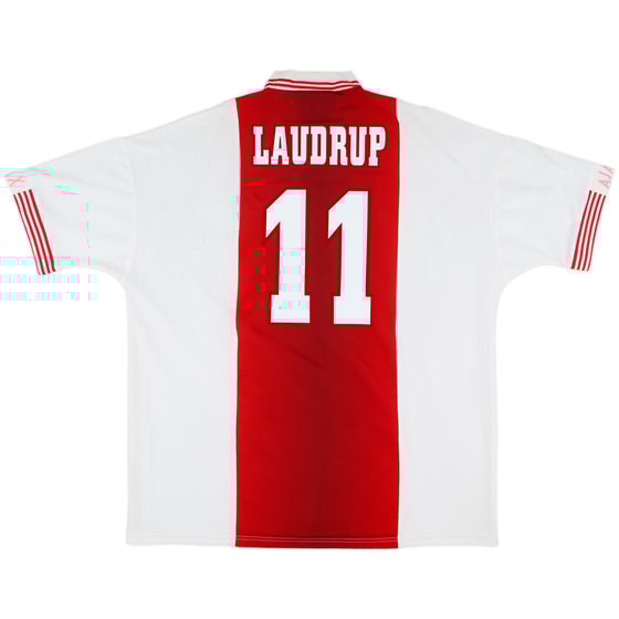 1997-98 Ajax Home Shirt Laudrup #11 - 8/10 - (XXL)