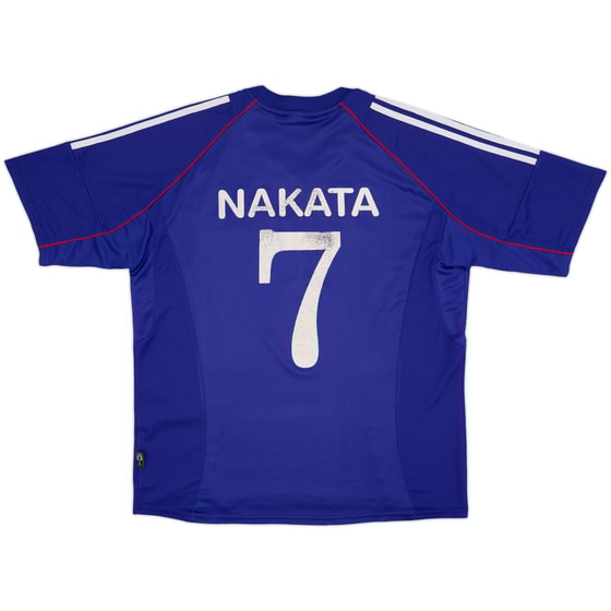 2002-04 Japan Home Shirt Nakata #7 - 6/10 - (L)