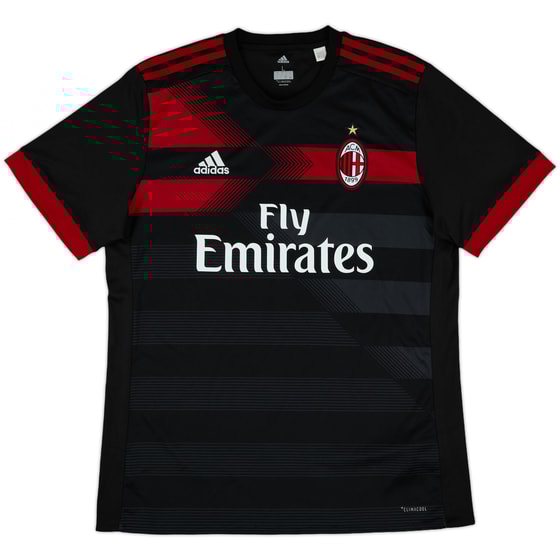 2017-18 AC Milan Third Shirt - 7/10 - (L)