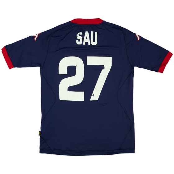 2012-13 Cagliari Signed Fourth Shirt Sau #27 - 5/10 - (XL)
