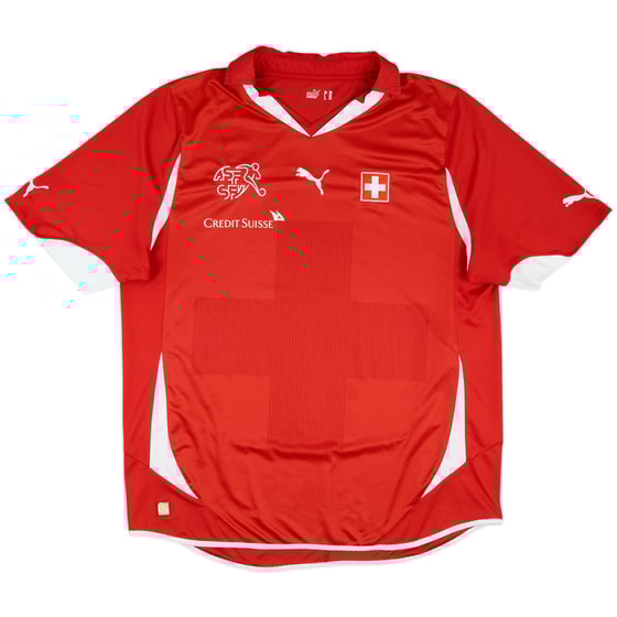 2010-11 Switzerland Home Shirt - 8/10 - (XXL)