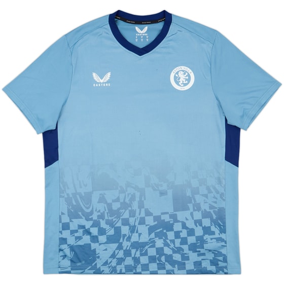 2023-24 Aston Villa Castore Training Shirt - 6/10 - (XL)