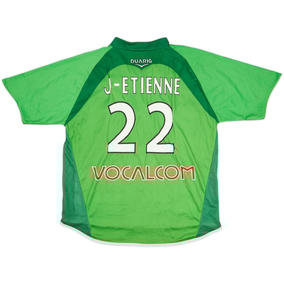 2004-05 Saint Etienne Home Shirt J-Etienne #22 - 7/10 - (L)
