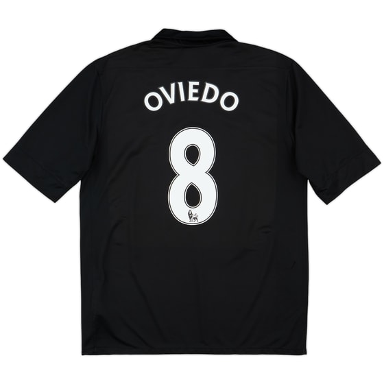 2012-13 Everton Away Shirt Oviedo #8 - 8/10 - (L)