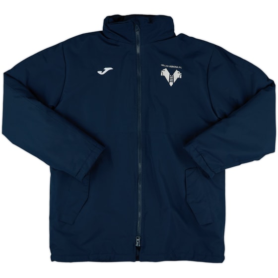 2023-24 Hellas Verona Joma Padded Bench Coat - 10/10 - (S)