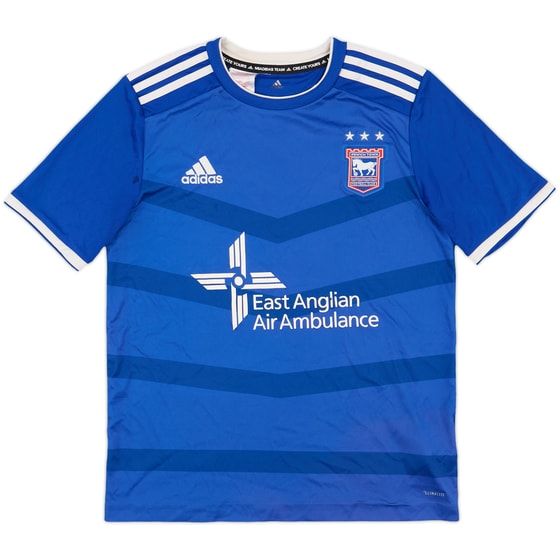 2019-20 Ipswich Home Shirt - 6/10 - (L.Boys)