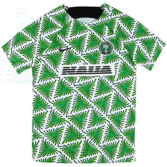 2022-23 Nigeria Nike Pre-Match Training Shirt - 10/10 - (S)