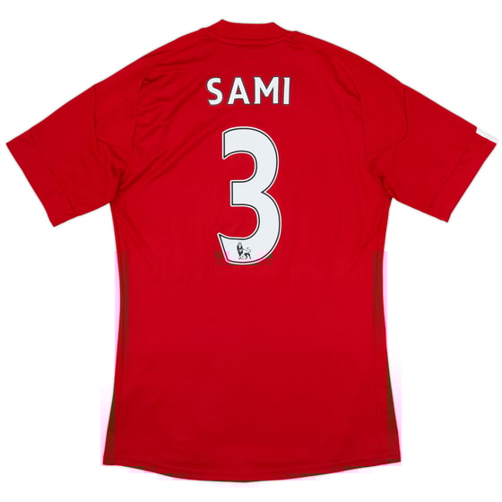 2010-11 Stoke City Home Shirt Sami #3 - 6/10 - (S)
