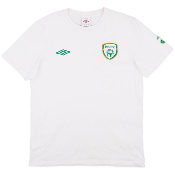 2010-12 Ireland Umbro Leisure Tee - 8/10 - (M)