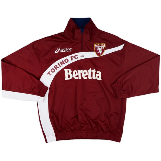 2006-07 Torino Asics 1/4 Zip Drill Top - 8/10 - (M)