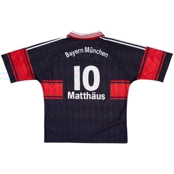1997-99 Bayern Munich Home Shirt Matthaus #10 - 7/10 - (XL)