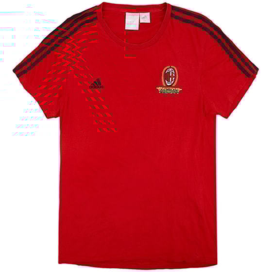 2008-09 AC Milan adidas Cotton Tee - 4/10 - (M)