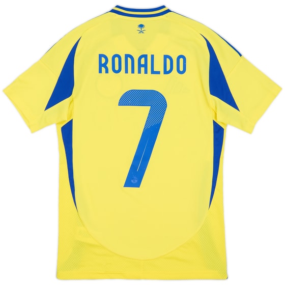 2024-25 Al-Nassr Home Shirt Ronaldo Ronaldo #7 - 7/10 - (XS)