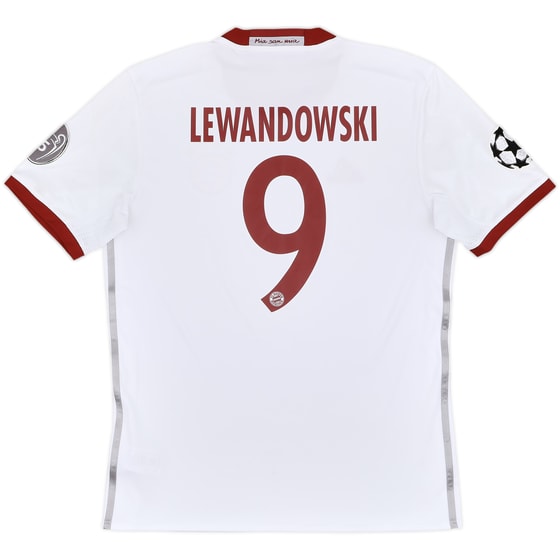 2016-17 Bayern Munich Third Shirt Lewandowski #9 - 8/10 - (M)