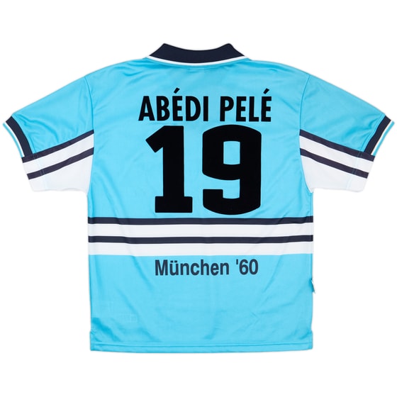 1997-98 1860 Munich Home Shirt Abedi Pele #19 - 8/10 - (M)