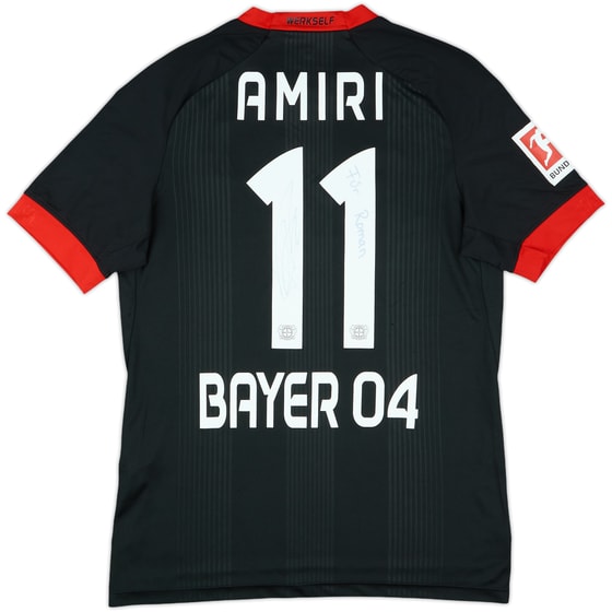 2020-21 Bayer Leverkusen Signed Home Shirt Amiri #11 - 7/10 - (S)