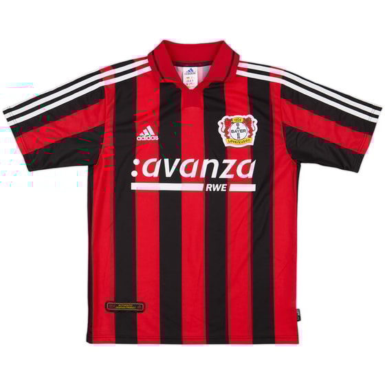 2000-01 Bayer Leverkusen Home Shirt - 8/10 - (XL.Boys)