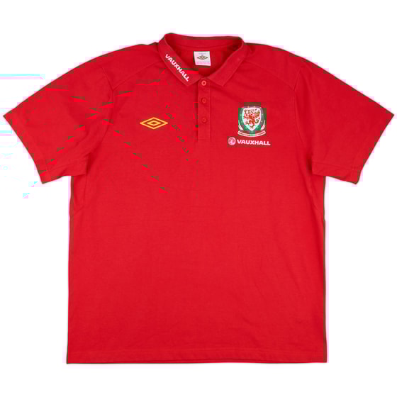 2012-13 Wales Umbro Polo Shirt - 8/10 - (XXL)