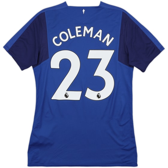 2017-18 Everton Home Shirt Coleman #23 - 10/10 - (M)