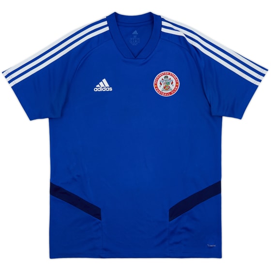 2019-20 Accrington Stanley adidas Training Shirt - 9/10 - (M)