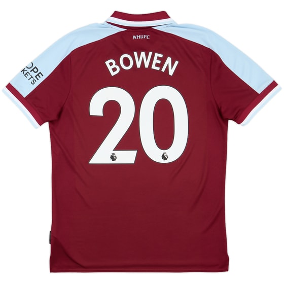2021-22 West Ham Home Shirt Bowen #20 - 10/10 - (L)