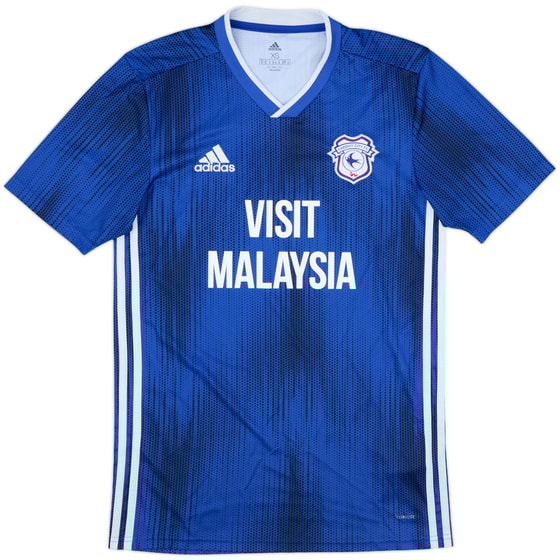 2019-20 Cardiff City Home Shirt - 8/10 - (XS)
