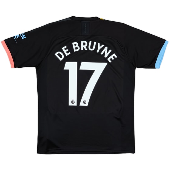 2019-20 Manchester City Away Shirt De Bruyne #17 - 10/10 - (M)