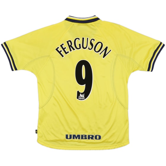 1998-99 Everton Third Shirt Ferguson #9 - 9/10 - (L)