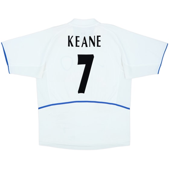 2002-03 Leeds United Home Shirt Keane #7 - 8/10 - (L)